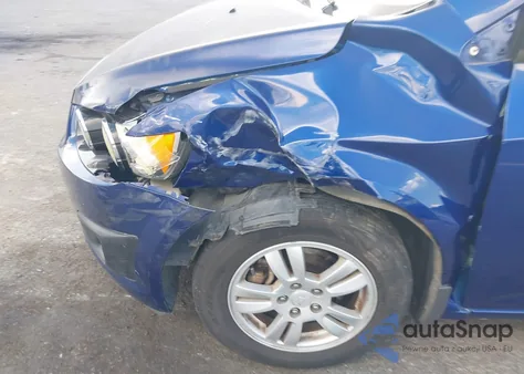 2014 Chevrolet Sonic Lt Auto z USA, uszkodzony, nr VIN 1G1JC5SH4E4129069